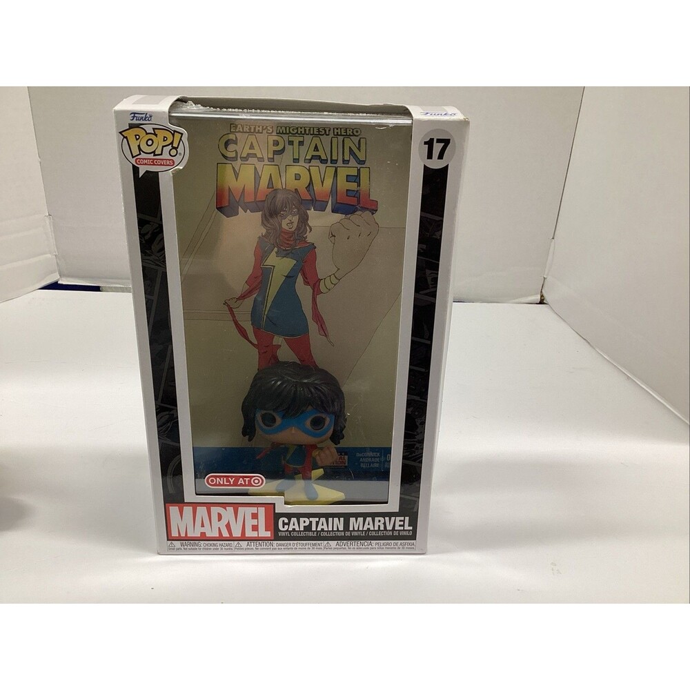 funko pop comic covers captain marvel 17 target exclusive Kamala khan